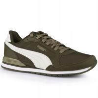 Мужская спортивная обувь Puma ST RUNNER v3 NL GREEN WHITE 38485719
