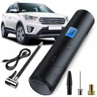 Беспроводной компрессор Автомобильный велосипедный насос Powerbank с фонариком 150psi