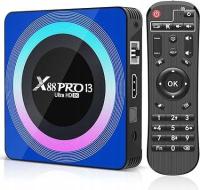 X88 PRO 13 SMART TV BOX 8K ANDROID 13 WIFI6 5GHz BT 5.0 HDR10 4/64GB