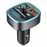 Wielofunkcyjny TRANSMITER 2xUSB BLUETOOTH QC 3.0