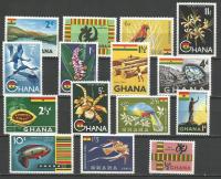 Ghana Mi 48-62 ssaki**czyste