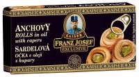 Franz Josef Kaiser anchois w oleju z kaparami 45g