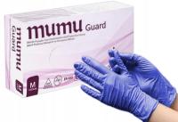 RĘKAWICE BARDZO MOCNE 4g RĘKAWICZKI NITRYLOWE JEDNORAZOWE NIEBIESKIE M 100