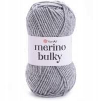 Włóczka YarnArt Merino Bulky 100m 100g kolor 282 szary