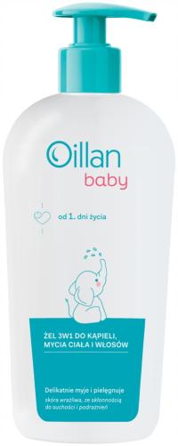 OILLAN Baby гель для ванны и мытья тела 750 мл