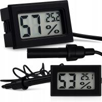 ГИГРОМЕТР ТЕРМОМЕТР С ЗОНДОМ HUMIDOR ДЛЯ ТЕРРАРИУМА С ЖК-ДИСПЛЕЕМ
