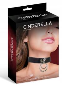 SKÓRZANA OBROŻA DAMSKA CINDERELLA DOUBLE RING