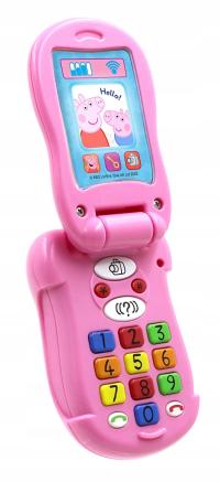 Telefon zabawkowy Peppa Pig PP06 Flip and Learn