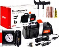 ZESTAW NAPRAWCZY DO OPON KOMPRESOR POWIETRZA 12/230V + AKCESORIA