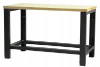 Stół warsztatowy 140 cm, stół roboczy, solidny, blat 4 cm,