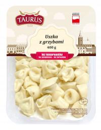 Uszka z grzybami TAURUS 400g BEZ KONSERWANTÓW !