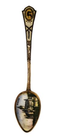 Łyżeczka srebrna kolekcjonerska wernigerode schloss próba 800 11,27 g