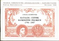 katalog cennik banknotów polskich 1794-1987