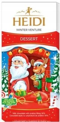 Heidi Winter Venture Dessert 90 g – Czekolada mleczna Świąteczna