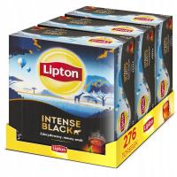 Zestaw Lipton herbata czarna ekspresowa INTENSE BLACK 3x92 torebki 635g