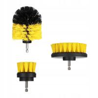 3x Nakładka na szczotkę wiertarską, szczotka szorująca, uniwersalne pady szorujące do