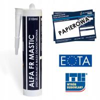 Набухающая огнезащитная масса Альфа FR MASTIC 2 этикетки