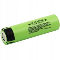 AKUMULATOR LI-ION 18650 3,7V 3400mAh PŁASKI PLUS BEZ ZABEZPIECZEŃ NCR18650B