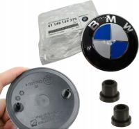 Эмблема BMW логотип значок для капота 82 мм E81 E90 E60 E65 X3 X5 X6 OEM качество