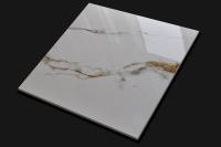 ПЛИТКА КЕРАМОГРАНИТ БЕЛЫЙ ЗЛОТЫЙ МРАМОР ПОЛИРОВАННЫЙ 60X60 CERAL