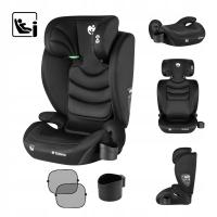 Fotelik samochodowy 15-36kg TULANO i-Size poddupnik 2w1 100-150cm