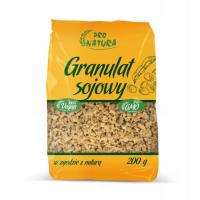 GRANULAT SOJOWY BEZ GMO 200G PRO NATURA