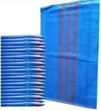 MOCNE WORKI NA WĘGIEL GRUZ EKOGROSZEK ŚMIECI 50x80 25kg OBSZYTA GÓRA I DÓŁ