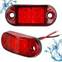 Lampa obrysowa LED Master CAR 12-24V czerwona uniwersalna IP67