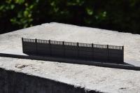 Płot betonowy wzór 01 1:87