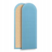 PANELE ŚCIENNE TAPICEROWANE 20x100 100x20 PŁOTEK MAGIC VELVET 2260 BŁĘKITNY