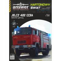 KS 1/2019 Автомобиль пожаротушения Jelcz 422 GCBA 1:25