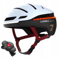 Kask rowerowy Livall EVO21-L-SNW
