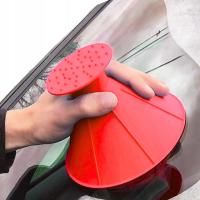 SKROBACZKA DO SZYB OKRĄGŁA STOŻKOWA CZARNA