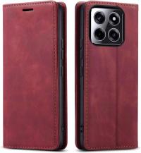 ETUI SKÓRZANE NA MAGNES DO MOTOROLA MOTO E15 / G05 / G15 / G15 POWER +SZKŁO