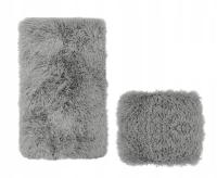 Набор ковриков для ванной Plush 2CZ KL. серый