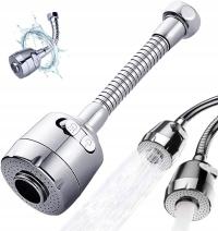 Смеситель для кухни кран гибкий 2 функции Flex