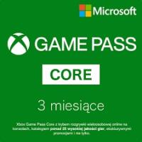 Subskrypcja Microsoft Xbox Game Pass Core 3 miesiące XBOX/WIN 10