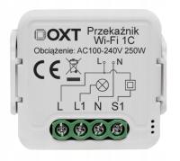 OXT Mini Przekaźnik 1 Obwód WiFi TUYA 10A