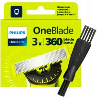 Golarka Philips OneBlade Philips oryginalne 4x ostrze wkłady