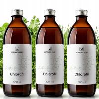 Chlorofil w Płynie Naturalny - Zestaw x3 - Oczyszczanie Odkwaszanie Detox