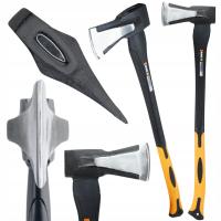 FIBERGLASS 2500G РАЗДЕЛИТЕЛЬНЫЙ ТОПОР БОЛЬШОЙ УНИВЕРСАЛЬНЫЙ СИЛЬНЫЙ ЧЕРНЫЙ