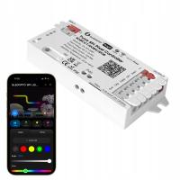 Sterownik ZigBee LED SPI TUYA Pixel RGBIC WS281x MIKROFON do cyfrowych taśm