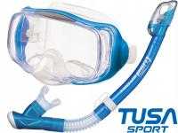 Tusa дайвинг набор маска IMPREX 3D трубка сухой сухой клапан UC3325 FB