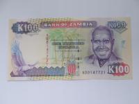 [B4359] Zambia 100 kwacha 1991 r. UNC