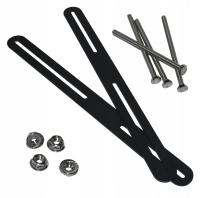 Монтажные кронштейны для почтовых ящиков, окрашенные монтажные кронштейны для почтовых ящиков