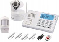 OLYMPIA 9081 PROFESJONALNY SYSTEM ALARMOWY GSM Z FUNKCJĄ GŁOŚNOMÓWIĄCĄ