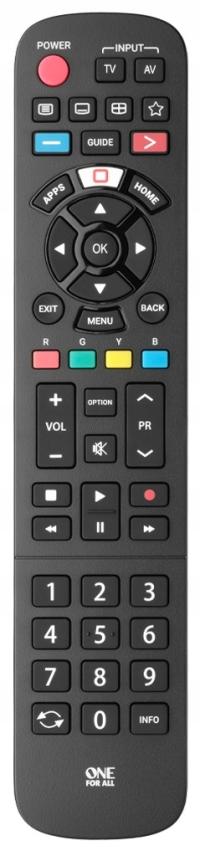 Универсальный пульт управления для ТВ OneForAll URC4914 Netflix
