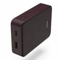 Powerbank HAMA Color 10 10000 mAh Bordowy