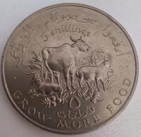 0203 - Somalia 5 szylingów, 1970