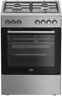 Kuchnia gazowo-elektryczna Beko FBE62130GXDN 60 cm